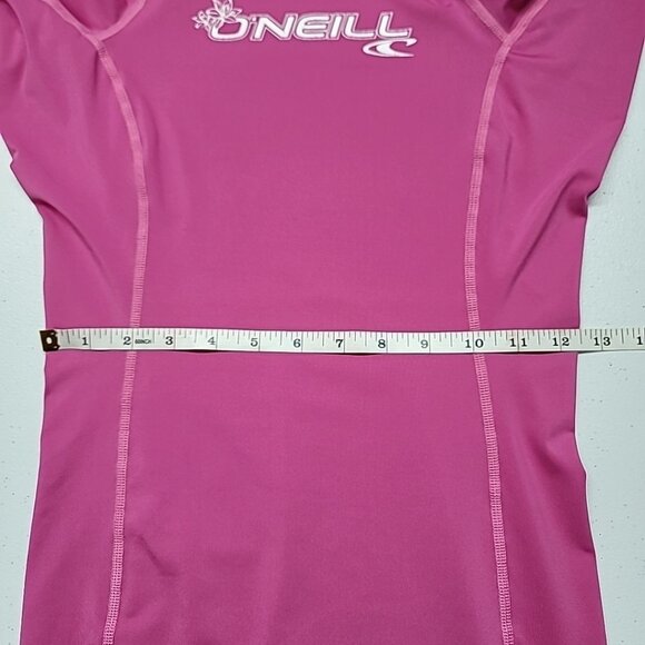 O'NEILL Surf Girls Long Sleeve Compression Shirt Stretch UPF 50+ Pink Size S - Picture 11 of 15
